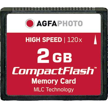 Image du produit “AgfaPhoto Compact Flash, 2GB 2Go CompactFlash mémoire flash ”