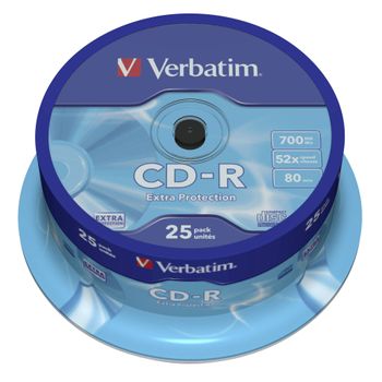 Artikelbild des Artikels “Verbatim 43432 CD-R 80 Rohling 700 MB 25 St. Spindel “