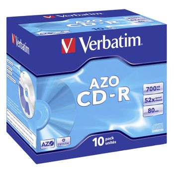 Artikelbild des Artikels “Verbatim CD-R 700MB 52x 10er Jewel Case “