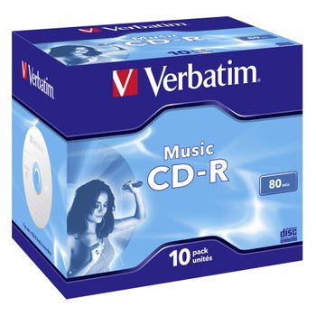 Artikelbild des Artikels “1x10 Verbatim CD-R 80 / 700MB Audio Color \