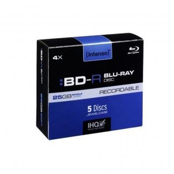 Product image of the product “Intenso 5001215 blank Blu-Ray disc BD-R 25 GB ”