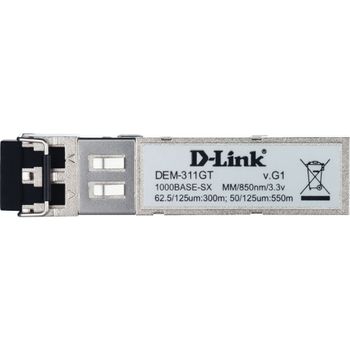 Product image of the product “D-Link 1-port Mini-GBIC SFP to 1000BaseSX, 550m for all ”