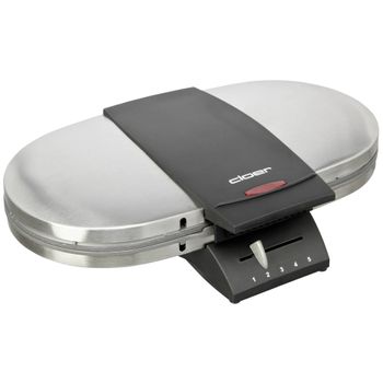Image du produit “Cloer 1329 moule à gauffres 1200 W Noir, Acier inoxydable ”