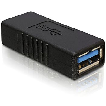 Image du produit “DeLOCK USB 3.0-A Adapter USB-A Noir ”