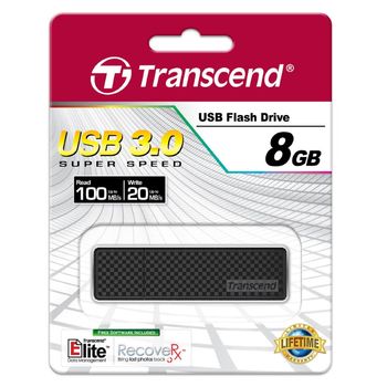 Artikelbild des Artikels “Transcend JetFlash® 780 USB-Stick 8GB Schwarz TS8GJF780 USB-A (USB 3.2 Gen 1) “
