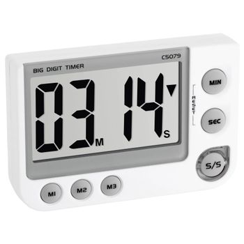 Product image of the product “TFA-Dostmann 38.2024 kitchen timer Digital kitchen timer White ”