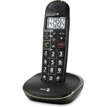 Product image of the product “Doro PhoneEasy 110 DECT telephone Caller ID Black ”