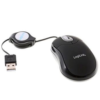 Image du produit “LogiLink ID0016 souris Bureau Ambidextre USB Type-A Optique 800 DPI ”
