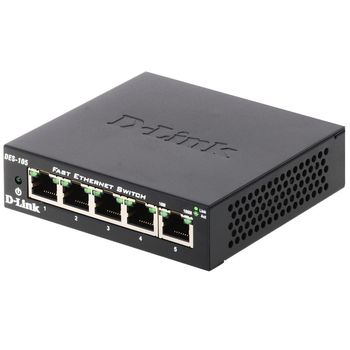 Artikelbild des Artikels “D-Link DES-105 5-Port Layer2 Fast Ethernet Switch Eurostecker “