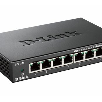 Artikelbild des Artikels “D-Link DES-108 8-Port Layer2 Fast Ethernet Switch Eurostecker “