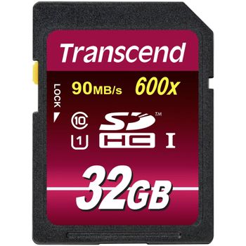 Product image of the product “Transcend SD Card SDXC/SDHC Class 10 UHS-I 600x 32GB ”