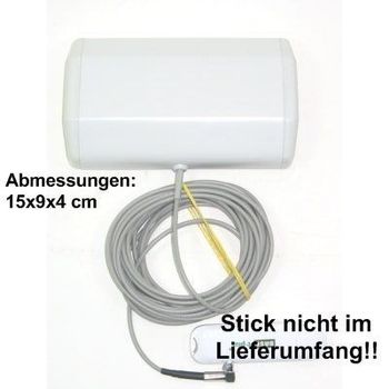 Artikelbild des Artikels “Antenne für ZTE TS9 - E5576 E586E K4505-Z MF60 MF80 mit 3m Kabel + 12dbi Gewinn “