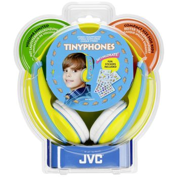 Artikelbild des Artikels “JVC HA-KD5-Y-E On Ear Kopfhörer kabelgebunden Gelb, Blau Lautstärkebegrenzung, Leichtbügel Kinder “