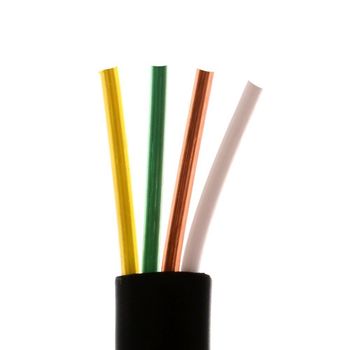 Product image of the product “S-Impuls Telefonkabel, 4-adrig, flach (100 m) black ”