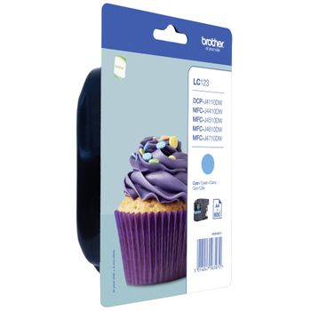 Image du produit “Brother LC123C - Cartouche d'encre originale – Cyan ”