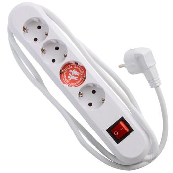 Product image of the product “Bachmann 381.230K 4AC outlet(s) 1.5m White power extension ”