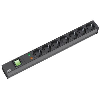 Image du produit “Bachmann 333.535 7sortie(s) CA 1U Noir unité de distribution d'énergie ”