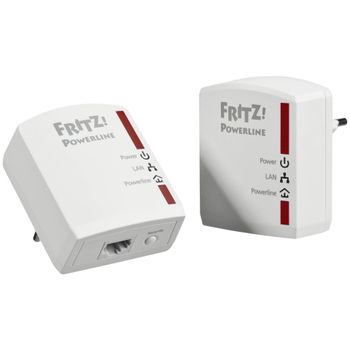 Product image of the product “FRITZ!Powerline 510E Set, DE 500 Mbit/s Ethernet LAN White ”