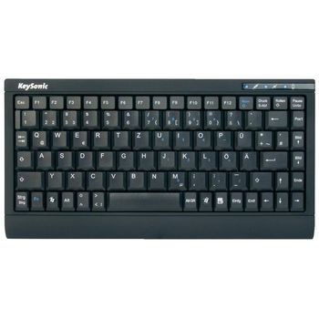 Product image of the product “KeySonic ACK-595C+ (DE) keyboard Office USB QWERTZ German Black ”