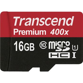 Artikelbild des Artikels “Transcend Premium microSDHC-Karte Industrial 16 GB Class 10, UHS-I inkl. SD-Adapter “