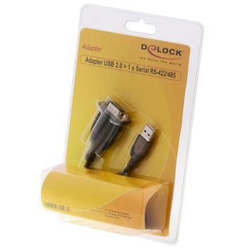 Image du produit “DeLOCK 62406 câble Série Noir 0,82 m USB Type-A DB-9 ”