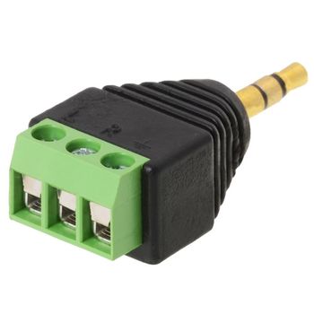 Image du produit “DeLOCK 65419 changeur de genre de câble 3.5mm 3p Noir, Vert, Argent ”