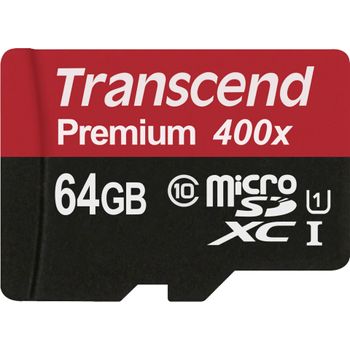 Artikelbild des Artikels “Transcend Premium microSDXC-Karte Industrial 64 GB Class 10, UHS-I inkl. SD-Adapter “