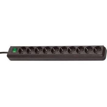 Product image of the product “Brennenstuhl 1159300010 power strip with Schalter 10fach black Schutzkontakt 1 St. ”