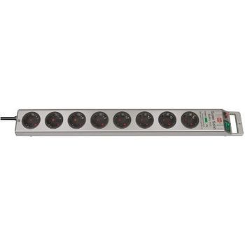 Product image of the product “Brennenstuhl 1153340318 overvoltage protection-power strip silver Schutzkontakt 1 pc(s) ”