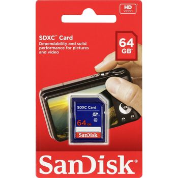 Product image of the product “SanDisk 64GB SDXC Class 4 ”