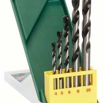 Artikelbild des Artikels “Bosch Accessories Promoline 2607019444 Hartmetall Beton-Spiralbohrer-Set 5teilig 4 mm, 5 mm, 6 mm, 8 mm, 10mm Zylinderschaft 1 Set “