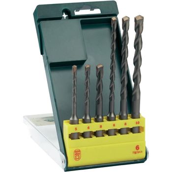 Artikelbild des Artikels “Bosch Accessories Promoline 2607019447 Hartmetall Hammerbohrer-Set 6teilig 5 mm, 6 mm, 6 mm, 8 mm, 8 mm, 10mm SDS-Plus 1 Set “