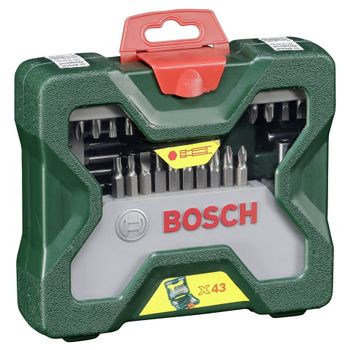 Artikelbild des Artikels “Bosch Accessories 2607019613 X-Line 43teilig Bohrer- und Bit-Sortiment Metall, Holz “