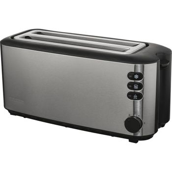 Product image of the product “Severin AT 2509 Automatic Long Slot Toaster 4 Slice Brushed Stainless Steel ”
