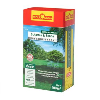 WOLF-Garten 3820040 Rasensamen Schatten & Sonne LP 100 1St. 