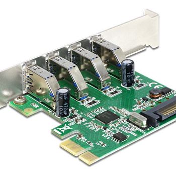 Artikelbild des Artikels “DELOCK PCI Expr Card 4x USB3.0 ext +LowProfile “
