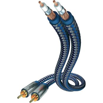 Product image of the product “Inakustik 00404007 audio cable 0.75 m 2 x RCA Blue ”