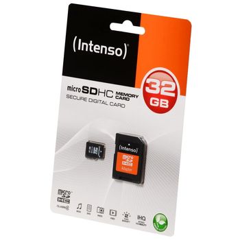 Artikelbild des Artikels “Intenso 32GB microSDHC Class 4 + SD-Adapter “