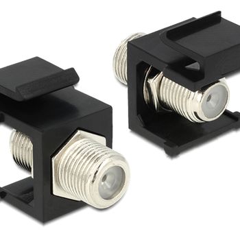 Image du produit “DeLOCK Keystone module F femelle á F femelle noir ”