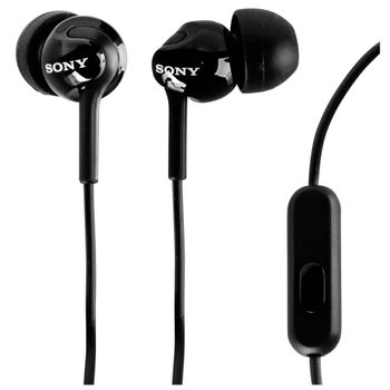 Artikelbild des Artikels “Sony MDR-EX110AP In Ear Kopfhörer kabelgebunden Schwarz Headset “