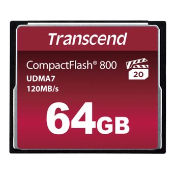 Product image of the product “Transcend CompactFlash 800x 64GB ”