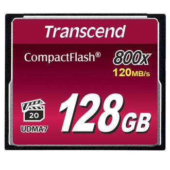 Product image of the product “Transcend CompactFlash 800x 128GB ”