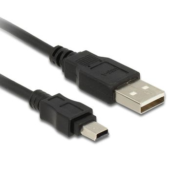 Image du produit “DeLOCK 82311 câble USB USB 2.0 3 m USB A Mini-USB B Noir ”
