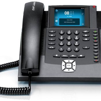 Artikelbild des Artikels “Auerswald COMfortel 1400 Systemtelefon, ISDN Freisprechen Touch-Farbdisplay Schwarz “