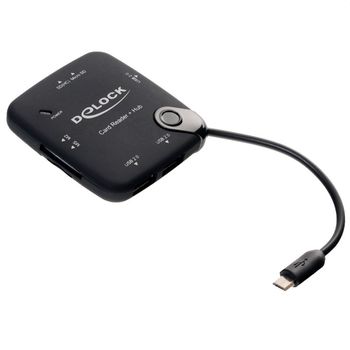 Product image of the product “DeLOCK 65529 card reader USB 2.0 Black ”