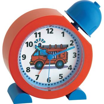 Product image of the product “TFA Dostmann Quarz Kinderalarm clock 133mm x 133mm x 52mm Rot, blue ”