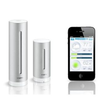 Product image of the product “Netatmo NWS01-EC digital weather station Aluminium Battery/USB Wi-Fi ”