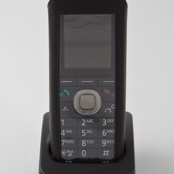 Product image of the product “Soryt KX-TCA285-PVC mobile phone case Holster Black ”