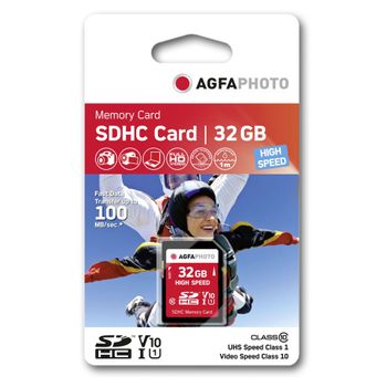 Product image of the product “AgfaPhoto 32GB SDHC 32GB SDHC Class 10 memory card ”