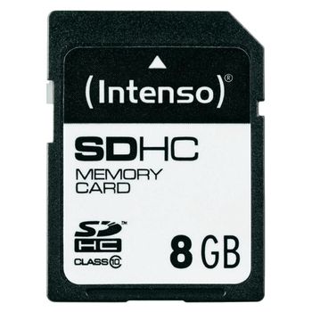 Product image of the product “Intenso 3411460 memory card 8 GB SDHC Class 10 ”